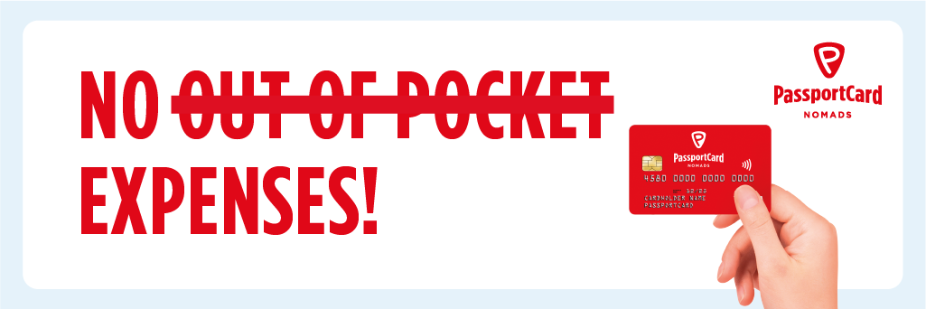 PassportCard Nomads - No out of pocket expenses (Banner)
