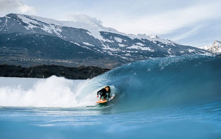 Best Surf Spots In Europe For Beginners: Alaïa Bay, Switzerland