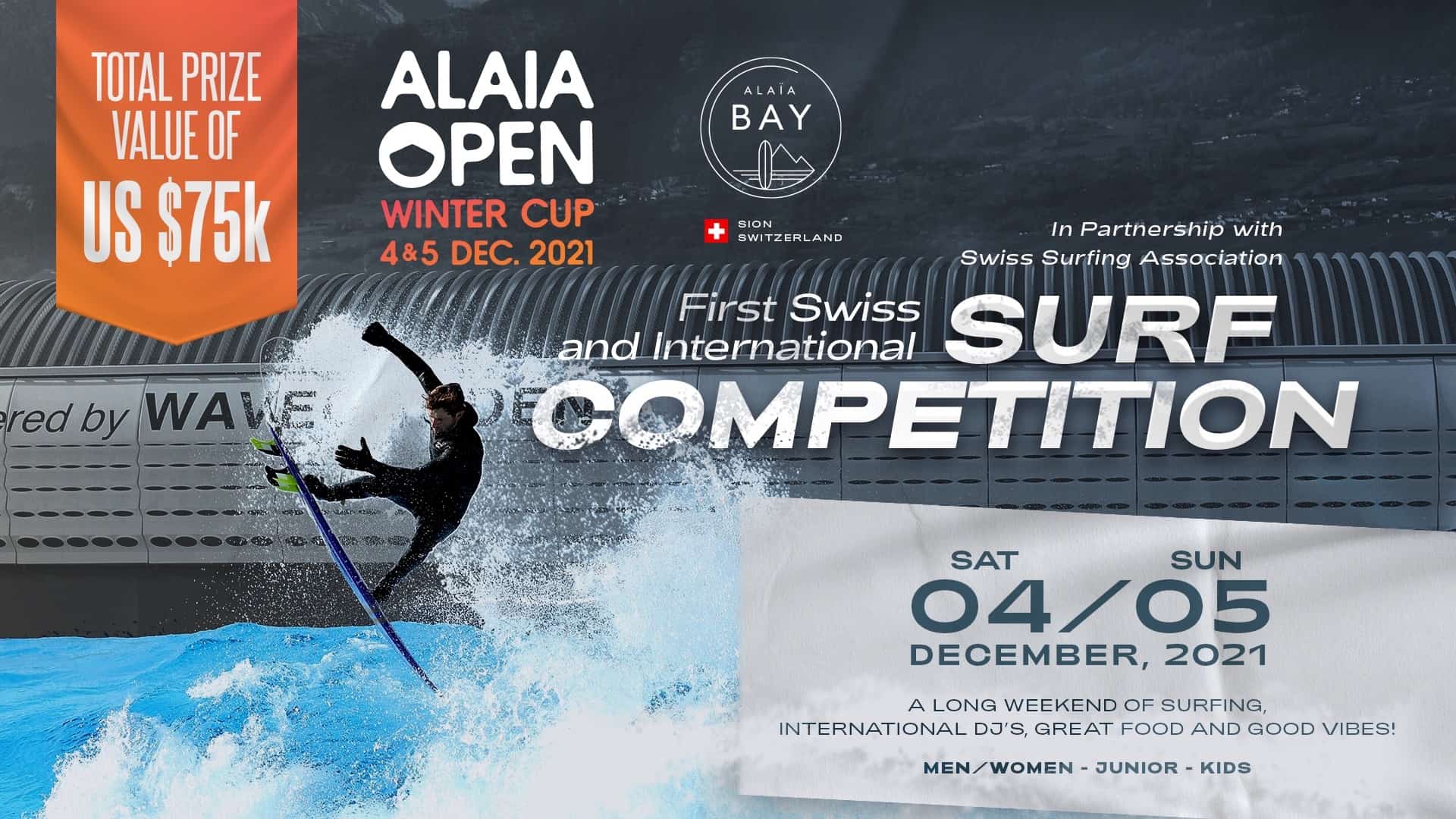Alaïa Open Winter Cup 2021 - Alaia Bay Wave Pool Surf Competition