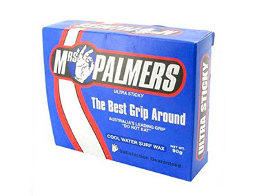 Mrs Palmers Surf Wax for your surfboard
