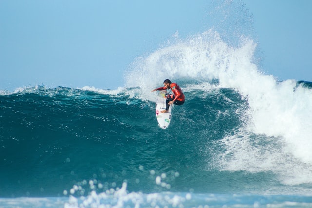 Filipe Toledo at J-Bay