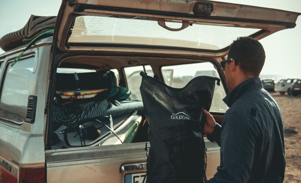 Pack correctly for your surf trip