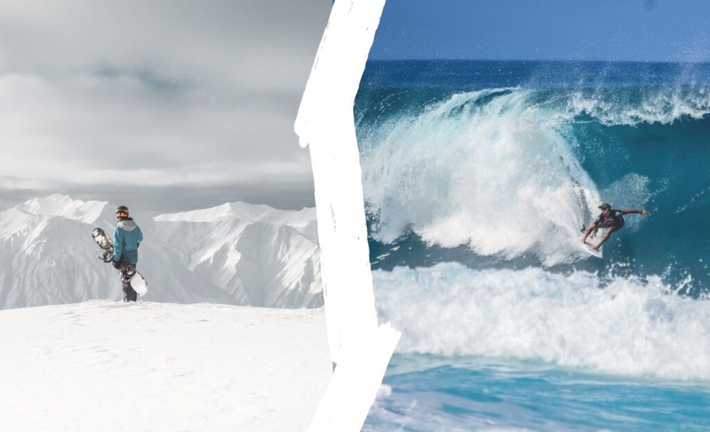 Snowboarding vs surfing: How is the learning curve?